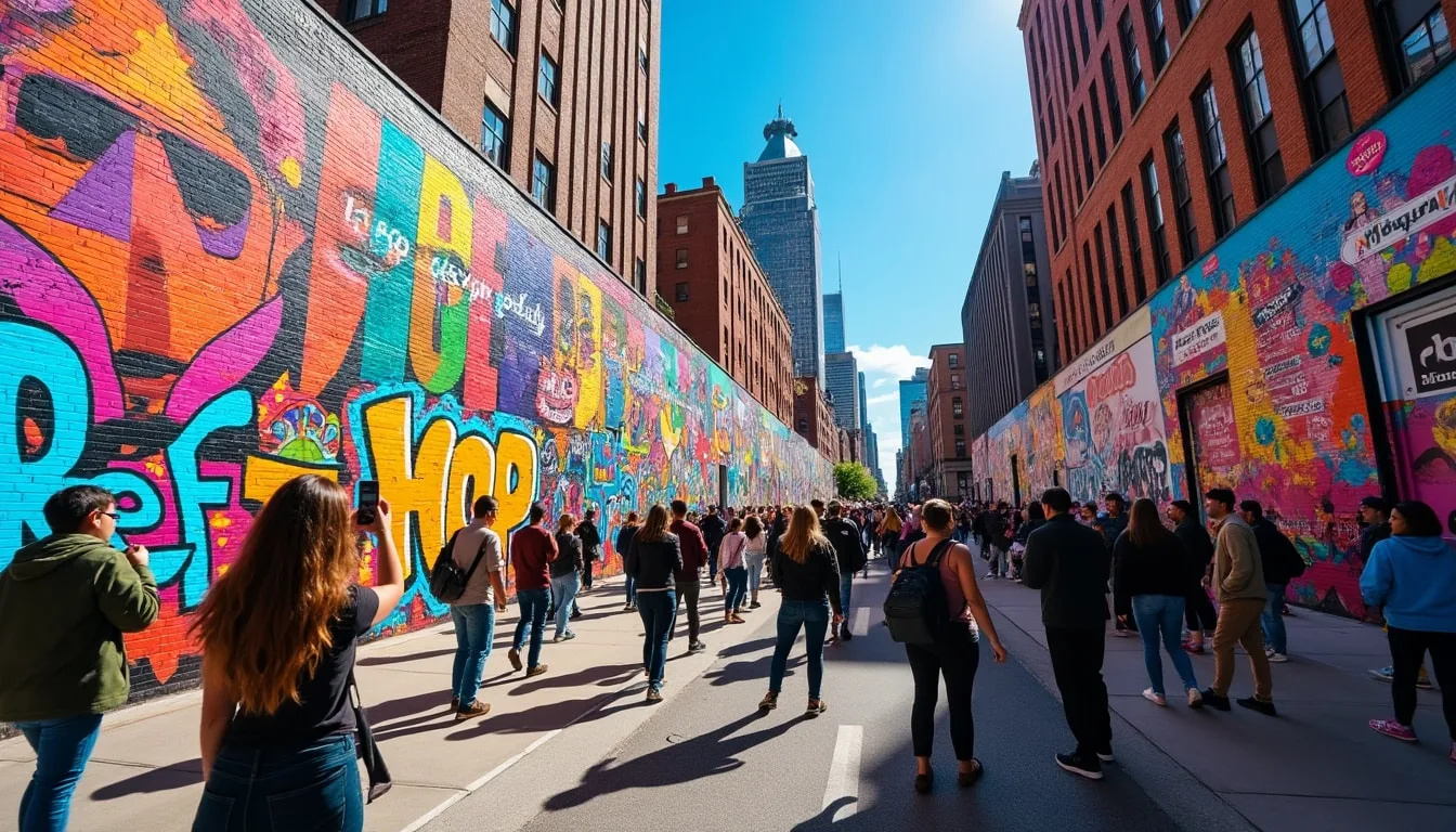 plongez dans l'univers captivant de l'art urbain ! découvrez des œuvres inspirantes qui transforment les villes en véritables galeries à ciel ouvert. laissez-vous émerveiller par la créativité des artistes de rue et trouvez l'inspiration pour votre propre expression artistique.