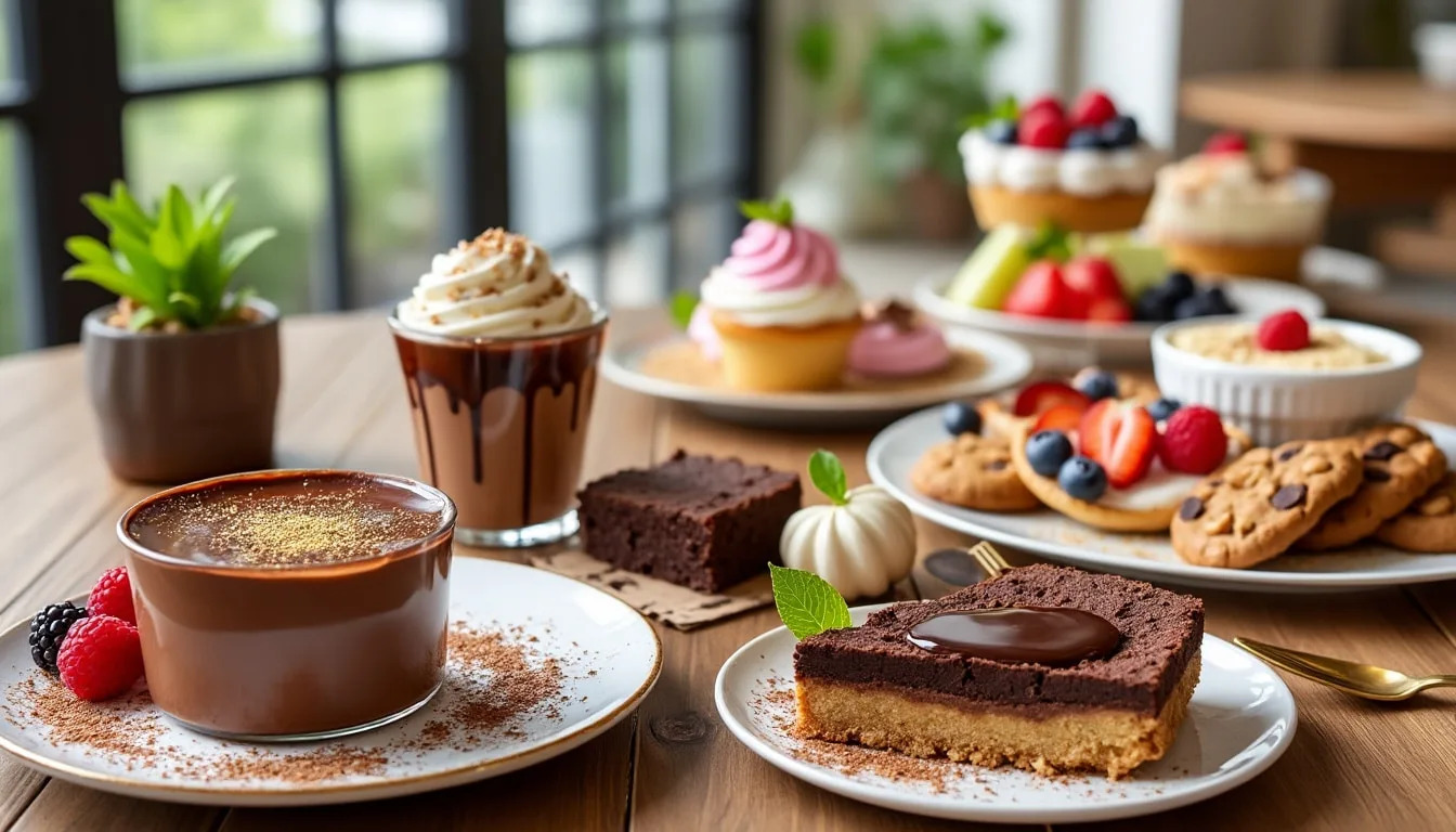 découvrez 10 idées de desserts faciles à réaliser chez vous. de la douceur des éclairs aux délices d'une mousse au chocolat, tanchez la simplicité avec des recettes rapides et gourmandes idéales pour tous les niveaux de cuisine.