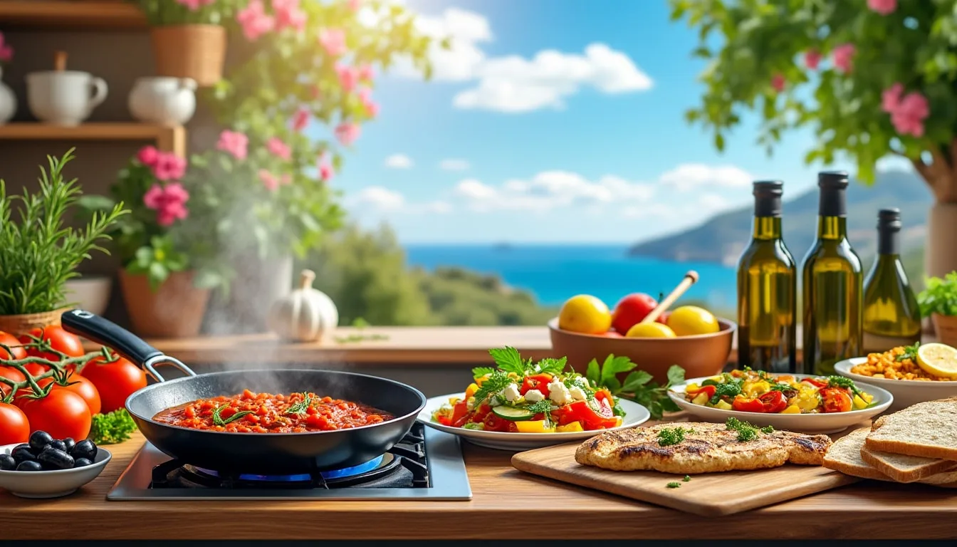 découvrez 10 idées savoureuses pour préparer des plats méditerranéens rapidement. transformez votre cuisine avec des recettes simples et délicieuses, alliant saveurs authentiques et ingredients frais. parfait pour impressionner vos invités ou pour un repas convivial en famille.