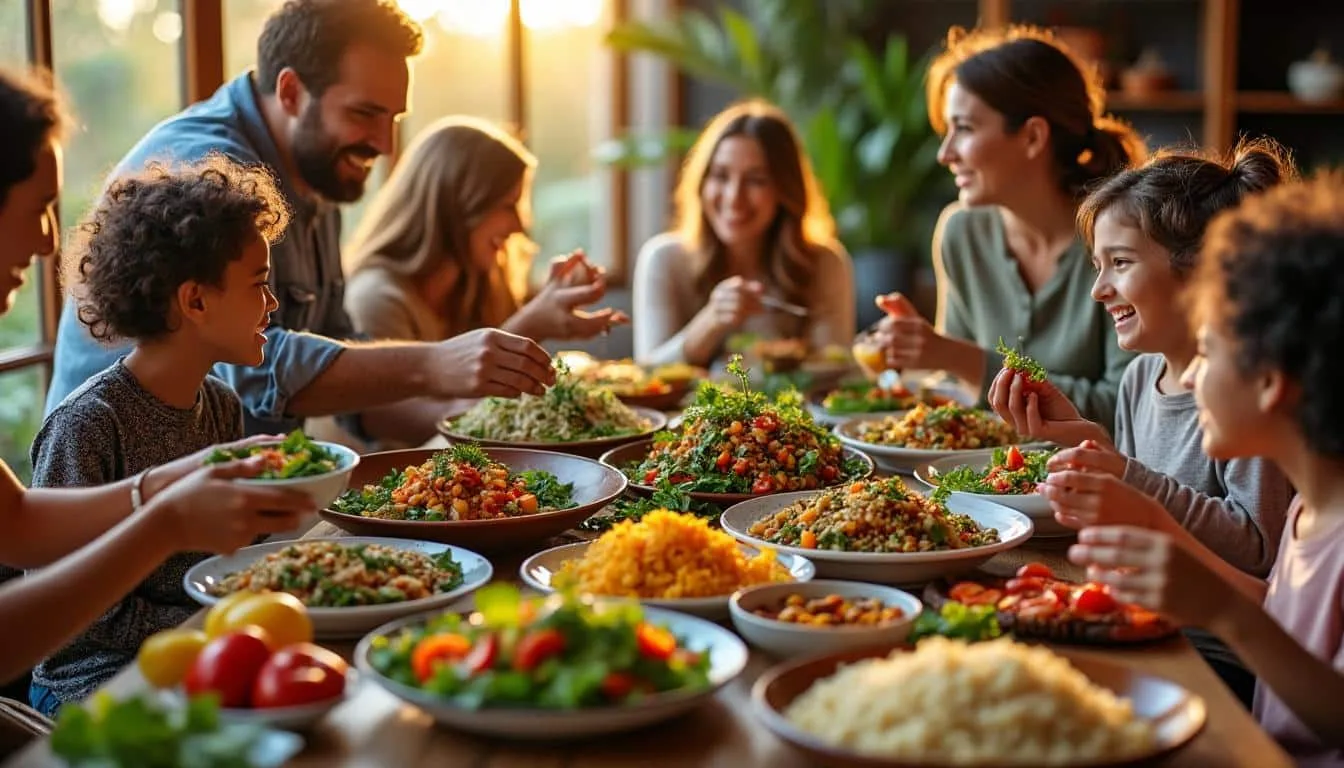 découvrez les avantages des plats végétariens en famille : des recettes savoureuses, saines et faciles à préparer qui raviront petits et grands. explorez des idées pour des repas chaleureux et conviviaux, tout en introduisant des aliments nutritifs dans votre quotidien.
