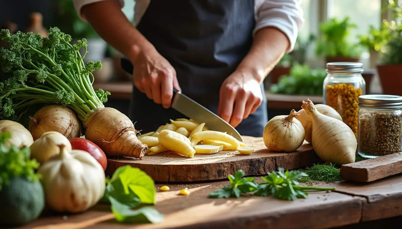 découvrez comment préparer facilement les légumes oubliés et surprenez vos invités avec des recettes originales, savoureuses et pleines de couleurs !