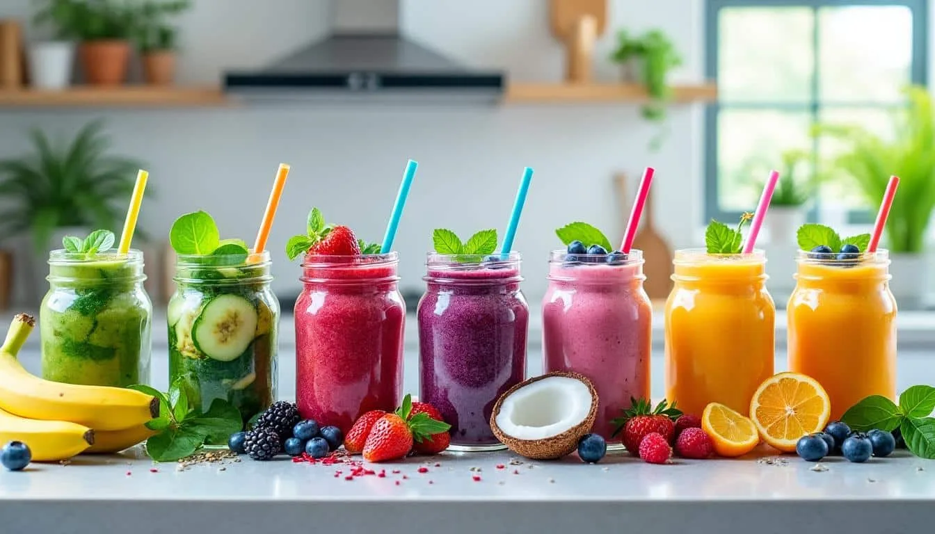 découvrez 10 délicieuses idées de smoothies santé, préparés avec peu d'ingrédients. simplifiez votre routine bien-être tout en savourant des boissons nutritives et rafraîchissantes.