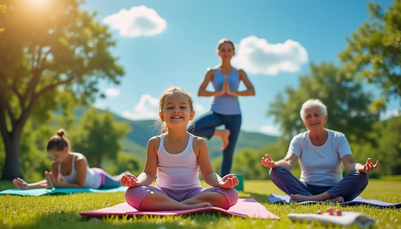 découvrez notre guide complet sur le yoga, conçu pour tous les âges. apprenez les bienfaits du yoga pour les enfants, les adultes et les seniors, ainsi que des postures adaptées et des conseils pratiques pour intégrer cette pratique bienfaisante dans votre quotidien.