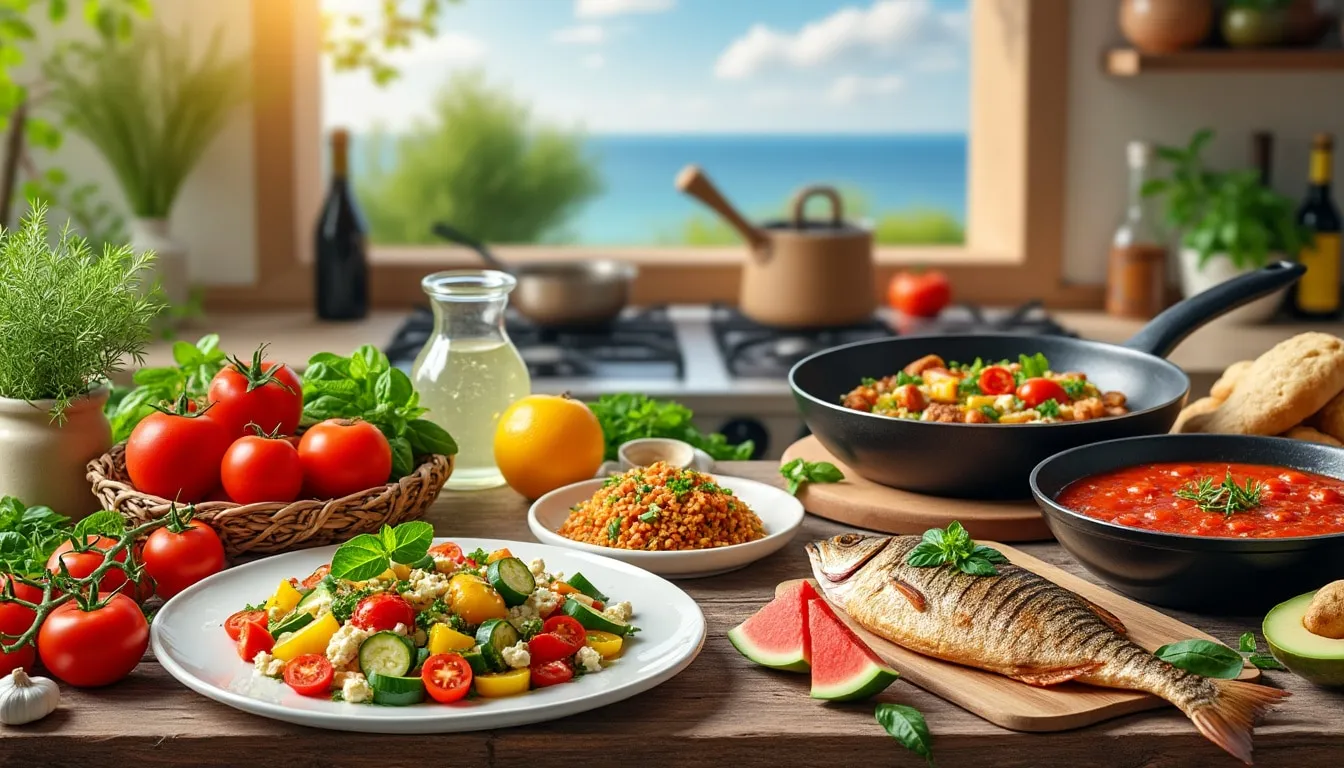 découvrez 10 idées savoureuses pour préparer des plats méditerranéens en un rien de temps. ces recettes rapides et simples vous plongeront au cœur des saveurs ensoleillées de la méditerranée. idéal pour un repas sain et délicieux au quotidien !