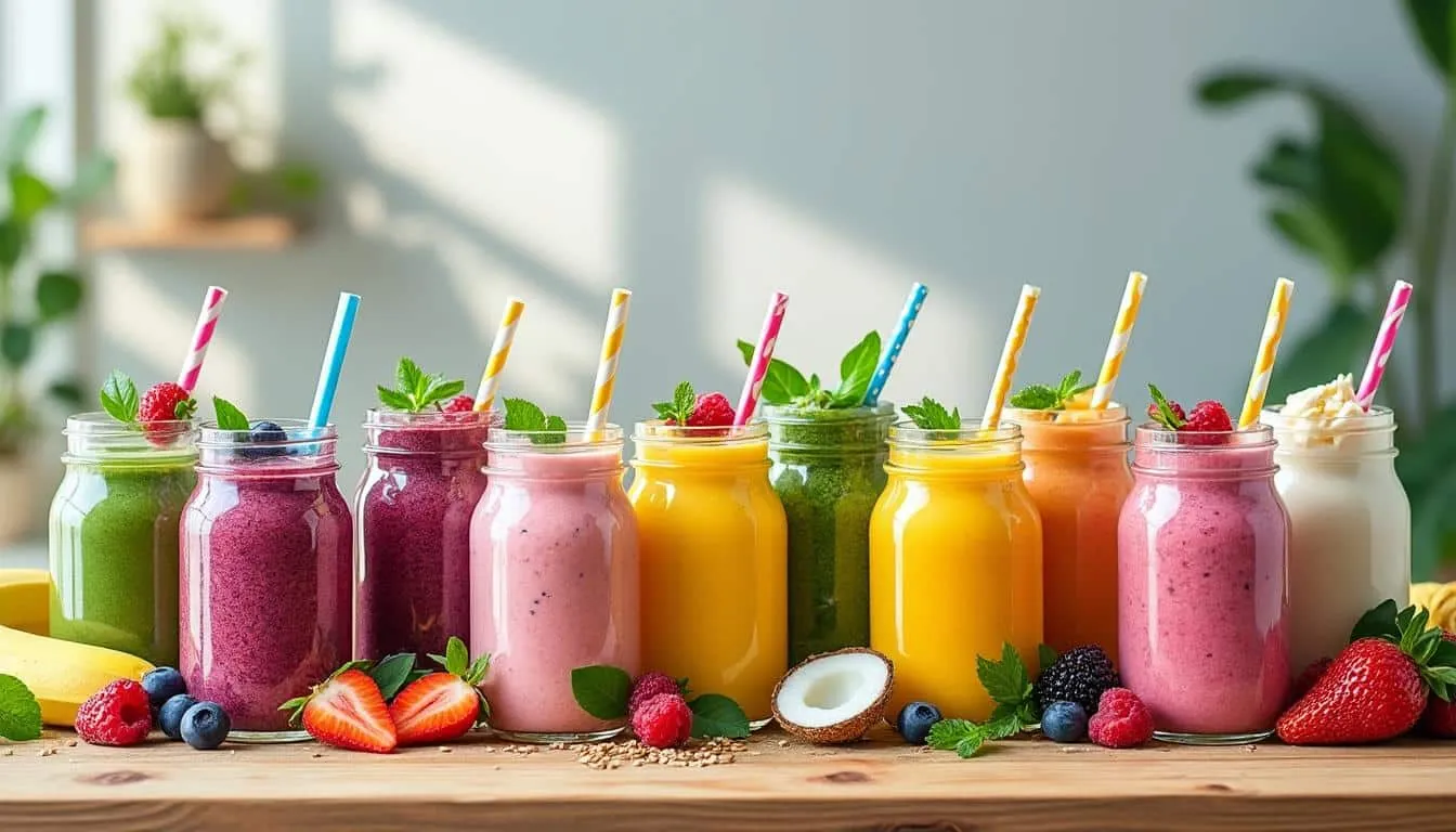 découvrez 10 idées savoureuses de smoothies santé, faciles à préparer avec peu d'ingrédients. transformez votre routine bien-être avec ces recettes rapides et délicieuses pour booster votre énergie et votre vitalité.