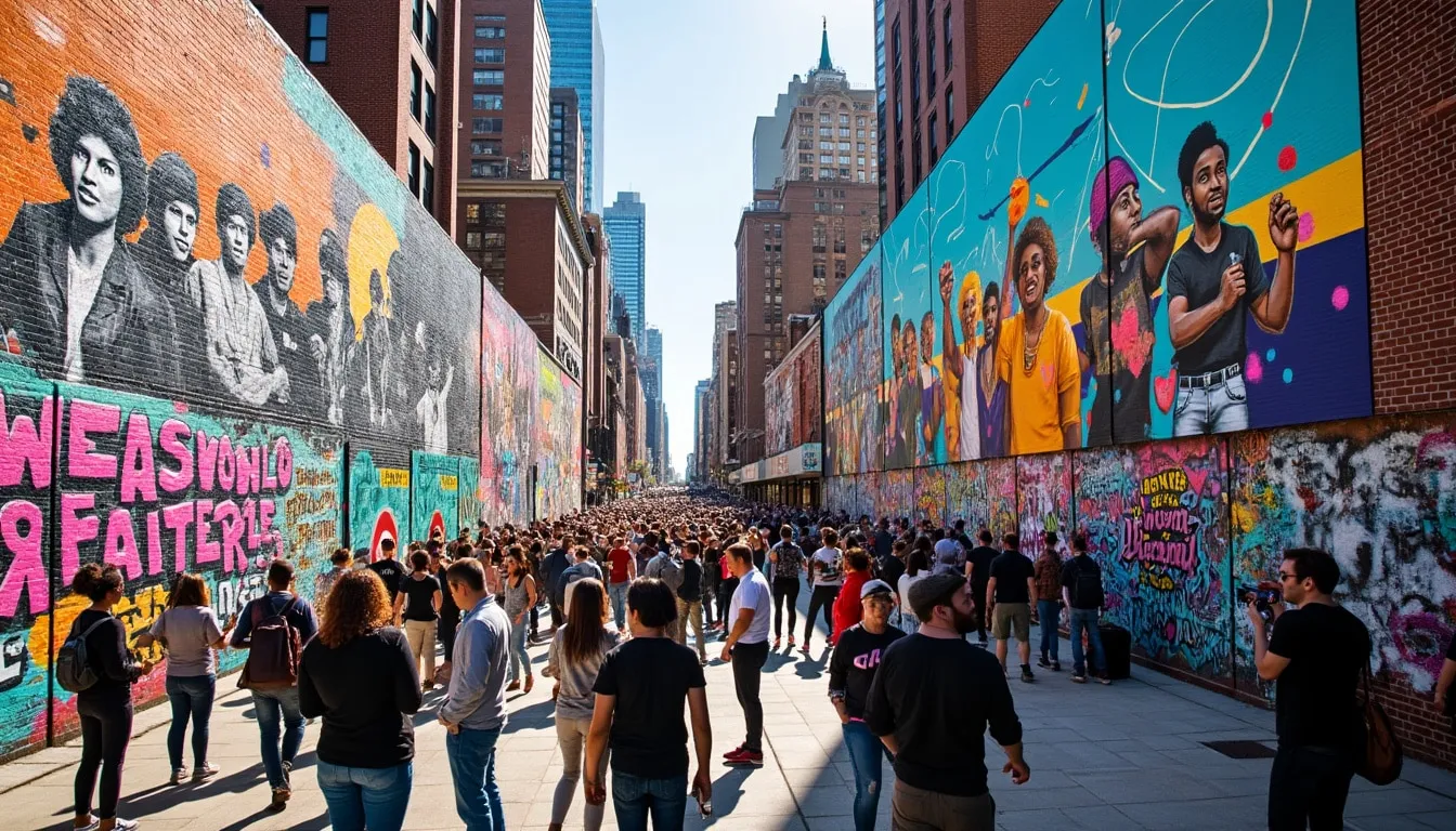 plongez dans l'univers captivant de l'art urbain avec notre sélection d'œuvres inspirantes. explorez des créations audacieuses, des murs colorés et des histoires derrière chaque œuvre qui éveilleront votre créativité et transformeront votre regard sur la ville.