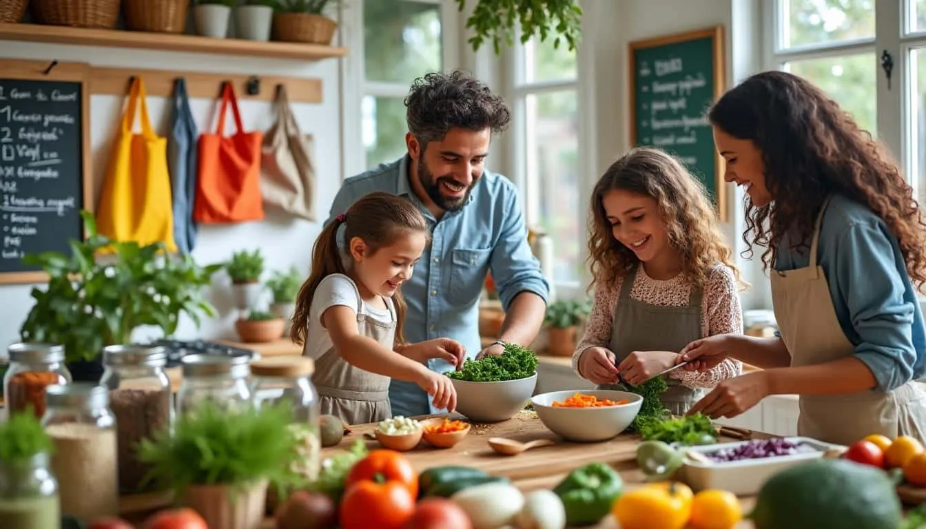 découvrez notre guide ultime pour la cuisine zéro déchet en famille, rempli de conseils pratiques, de recettes délicieuses et d'astuces éco-responsables. apprenez à réduire vos déchets tout en savourant des plats sains et savoureux, et impliquez vos enfants dans une approche durable et amusante de la cuisine.