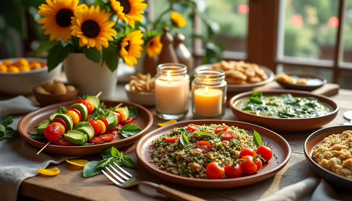 découvrez les nombreux avantages des plats végétariens chez vous. améliorez votre santé, réduisez votre empreinte carbone et savourez des recettes délicieuses et variées qui raviront toute la famille. adoptez un mode de vie plus durable tout en vous régalant!