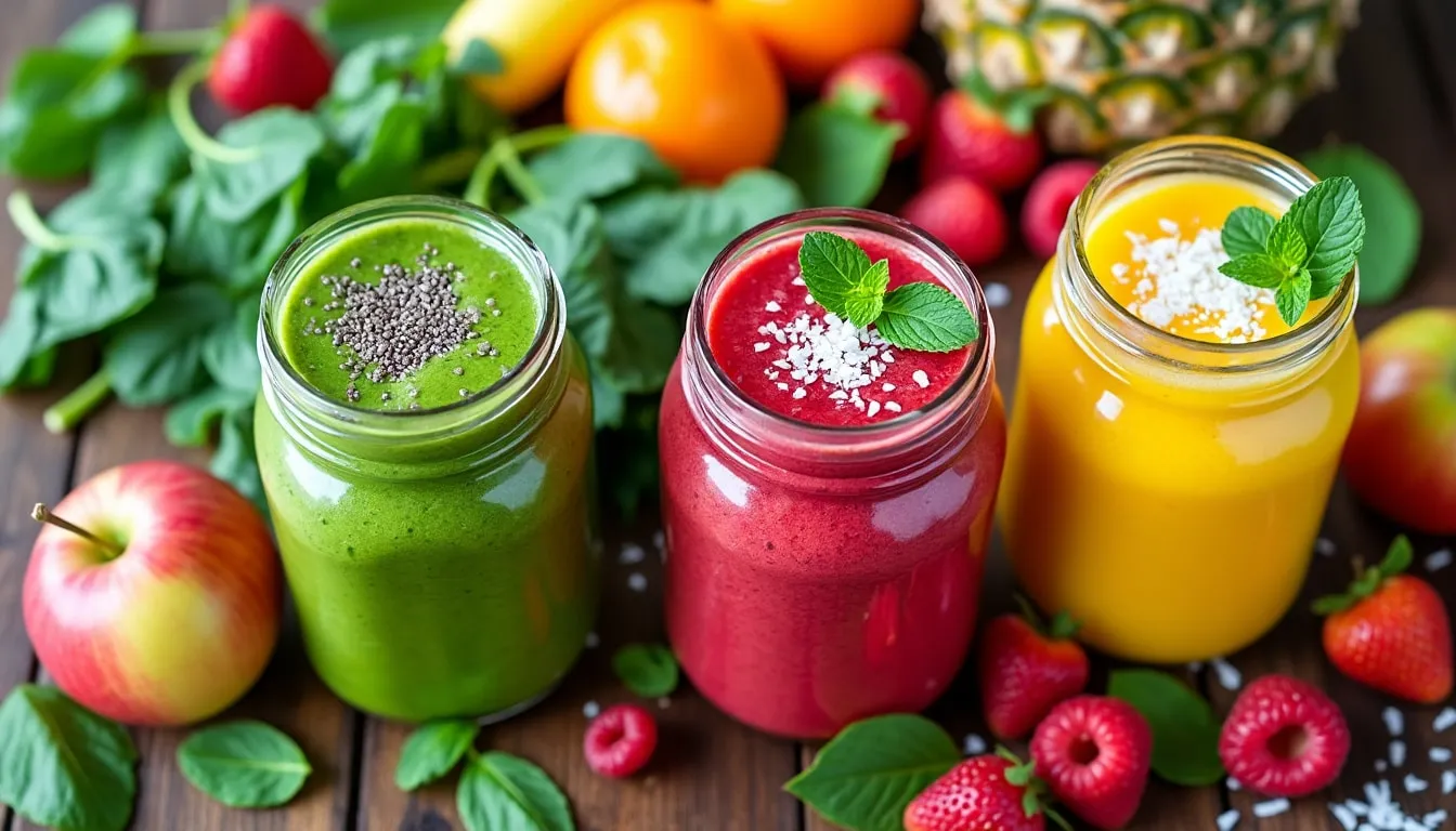 découvrez les nombreux avantages des smoothies santé préparés avec peu d'ingrédients. faciles à réaliser, nutritifs et savoureux, ces boissons sont idéales pour booster votre énergie et améliorer votre bien-être. idéals pour une alimentation saine, apprenez comment maximiser les bienfaits des fruits et légumes tout en simplifiant votre cuisine.