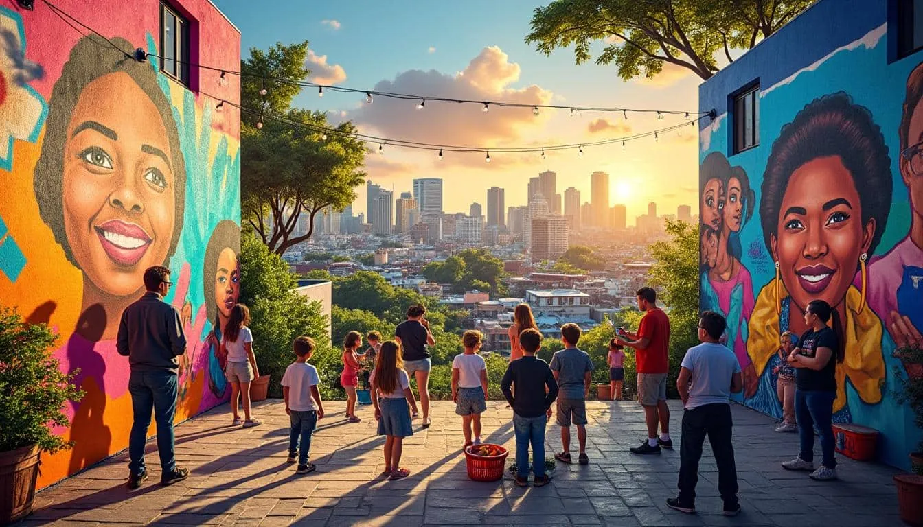 découvrez comment l'art urbain embellit nos villes, favorise la cohésion sociale et stimule la créativité, en mettant en lumière tous ses bienfaits pour les habitants et la société.
