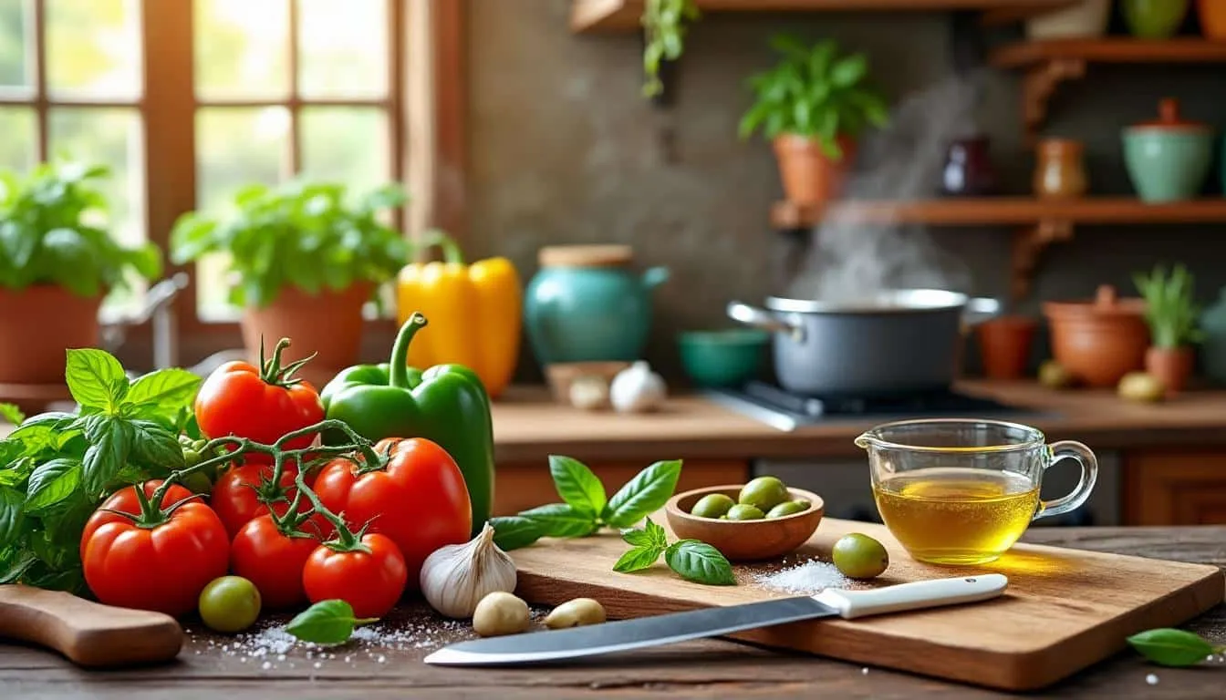 découvrez les secrets de la cuisine méditerranéenne avec des recettes faciles et rapides à préparer. éveillez vos papilles au cœur des saveurs ensoleillées et saines de cette gastronomie riche et variée. apprenez à cuisiner des plats savoureux en un rien de temps et transformez vos repas en véritable voyage culinaire.
