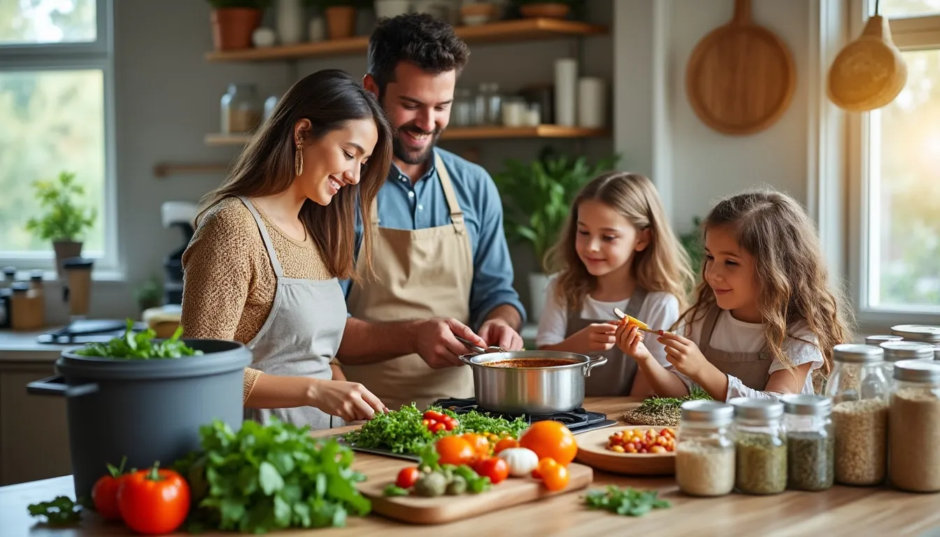 découvrez comment adopter une cuisine zéro déchet en famille avec des astuces, recettes et conseils pratiques. transformez vos repas en moments écoresponsables tout en impliquant vos proches dans cette démarche durable.