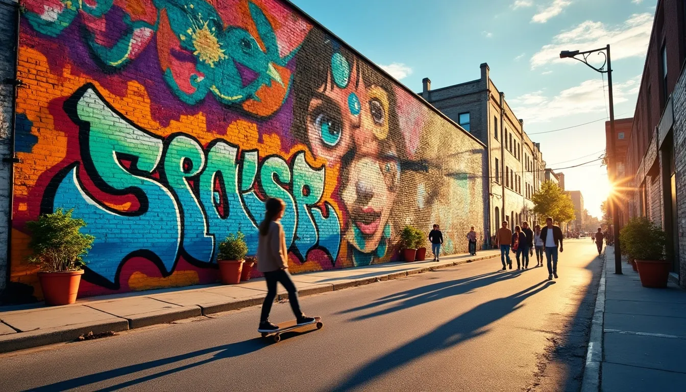 découvrez les dernières tendances de l'art urbain qui transforment nos espaces publics avec créativité et innovation. plongez dans un monde où l'expression artistique se marie à la culture urbaine, le tout sans effort.