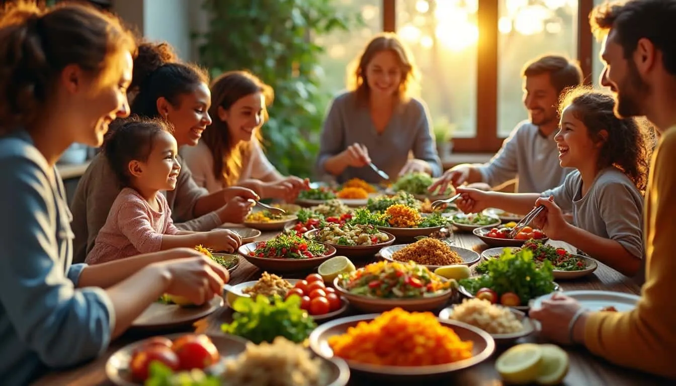 découvrez l'univers des plats végétariens en famille, une exploration délicieuse et saine qui met en valeur des recettes équilibrées et savoureuses. apprenez à préparer des repas simples, innovants et conviviaux qui raviront petits et grands, tout en favorisant un mode de vie responsable et respectueux de l'environnement.