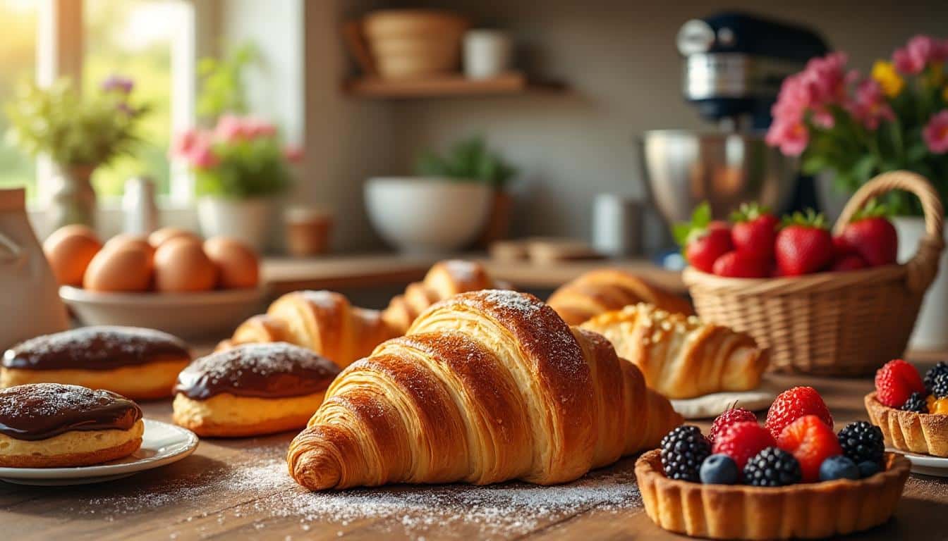 plongez dans l'univers de la pâtisserie maison et apprenez à réaliser de délicieuses douceurs directement depuis votre cuisine. que vous soyez novice ou chef pâtissier en herbe, nos recettes et astuces vous guideront pour épater vos proches avec des desserts faits maison.