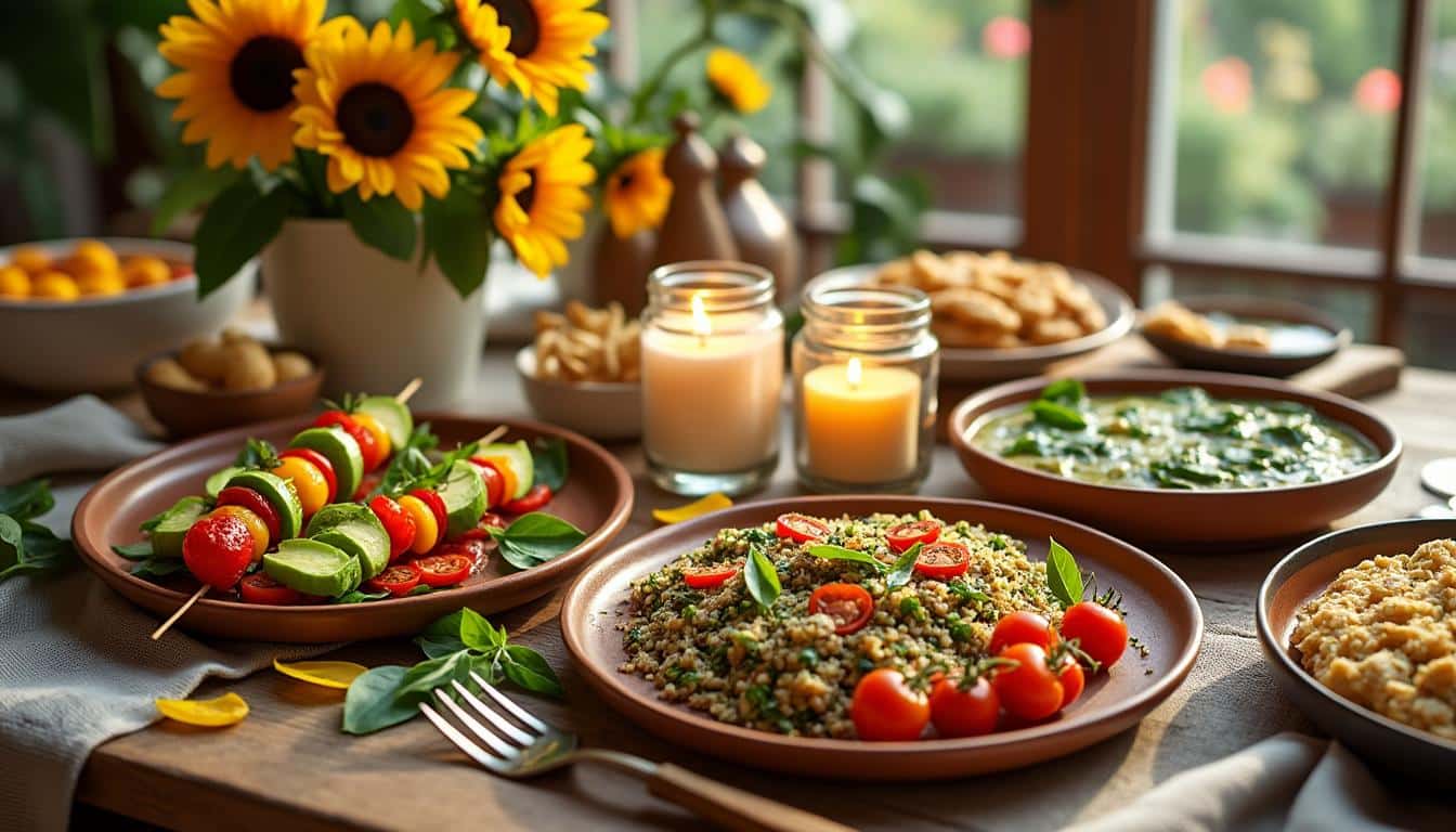 découvrez les nombreux avantages des plats végétariens chez vous. améliorez votre santé, réduisez votre empreinte carbone et savourez des recettes délicieuses et variées qui raviront toute la famille. adoptez un mode de vie plus durable tout en vous régalant!