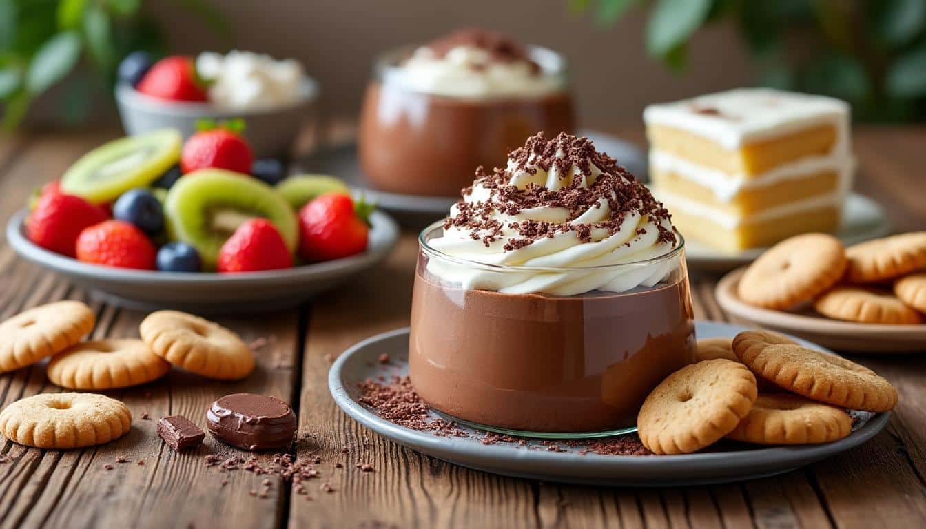 découvrez des recettes de desserts faciles et rapides à préparer pour satisfaire vos envies sucrées en un rien de temps. idéales pour les débutants ou pour ceux qui manquent de temps, ces recettes gourmandes vous permettront de régaler vos proches sans passer des heures en cuisine.